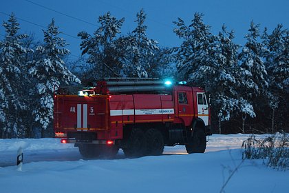 Двое российских детей заживо погибли при пожаре в частном доме