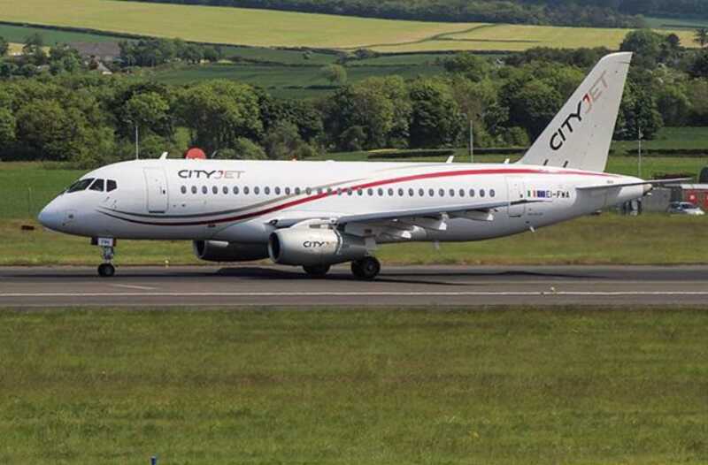 Архивный Superjet-100 от Cityjet выставлен на продажу