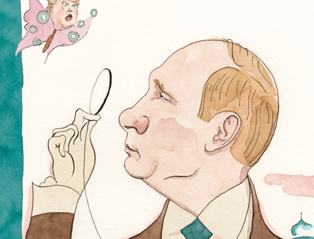 Журнал The New Yorker в марте выйдет с Путиным на обложке