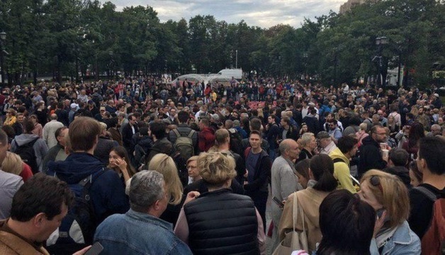 В мэрию Москвы подали заявку на проведение очередного митинга оппозиции 10 августа