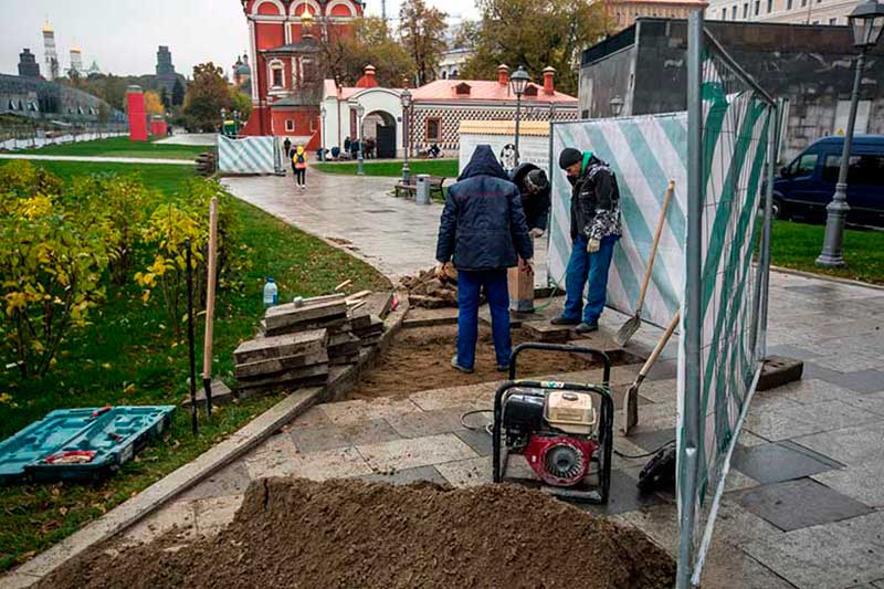 Парк спустя 1,5 месяца после открытия (фото Алексея Наседкина)